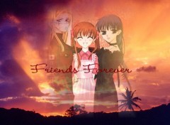 Fonds d'cran Manga Friends Forever