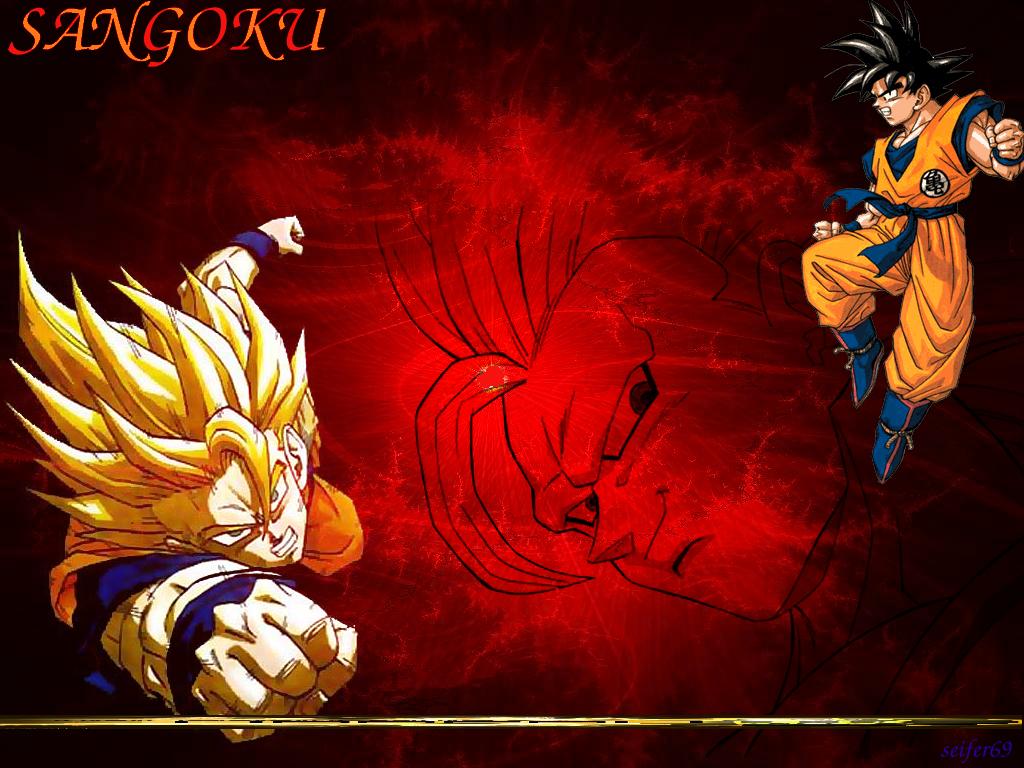 Fonds d'cran Manga Dragon Ball Z Sangoku