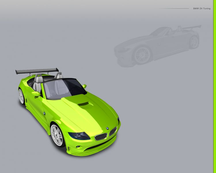 Fonds d'cran Art - Numrique 3D - Divers :: BMW Z4 ::