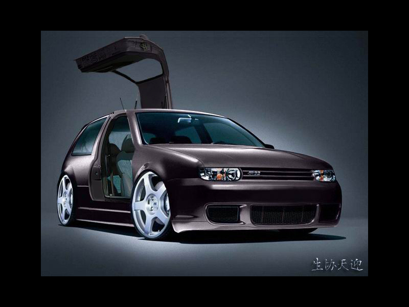 Wallpapers Cars Tuning Golf 4