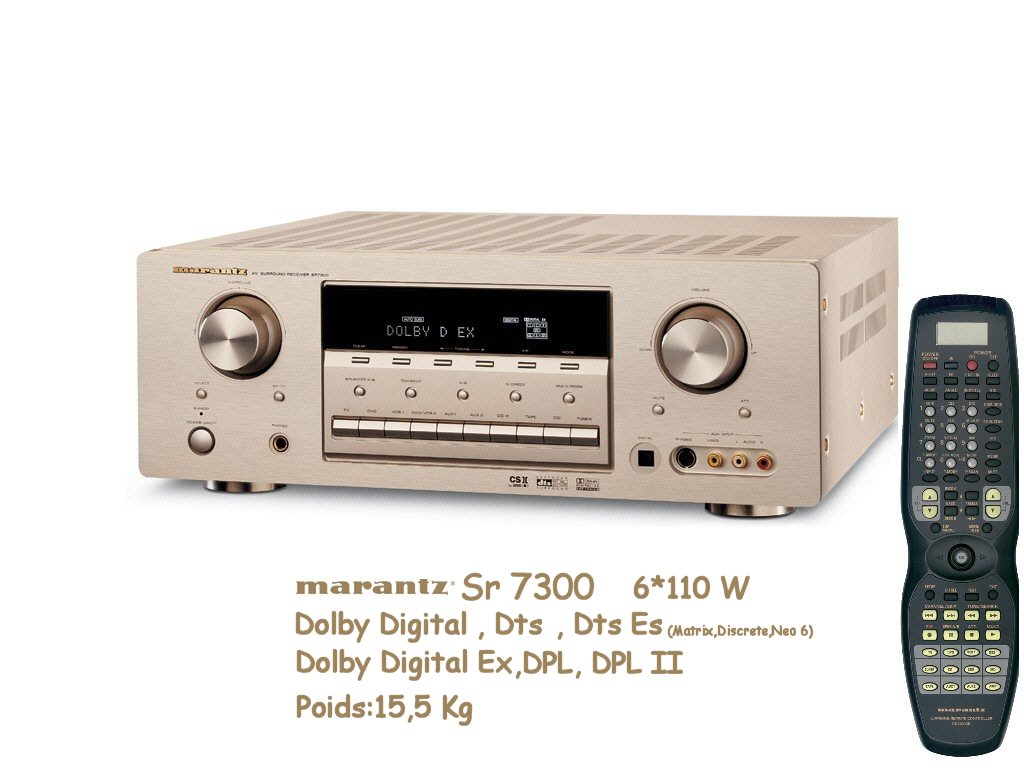 Wallpapers Brands - Advertising Audio - Video marantz 7300