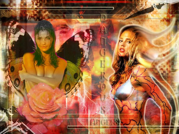 Wallpapers Digital Art Abstract Dangerous Angels