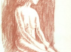 Fonds d'cran Erotic Art Fille Nue  la Sanguine