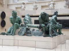 Fonds d'cran Voyages : Europe Statues Louvres