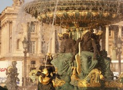 Fonds d'cran Voyages : Europe fontaine place de la concorde 2