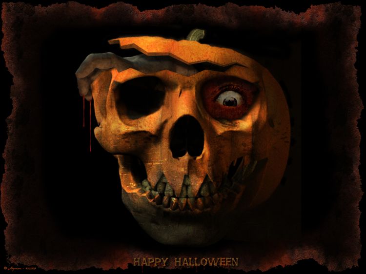 Wallpapers Digital Art Style Dark Happy Halloween