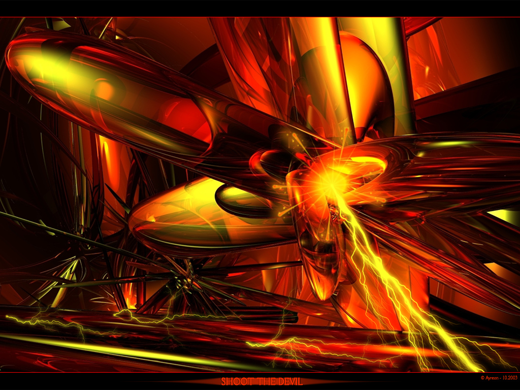 Wallpapers Digital Art Abstract Shoot The Devil