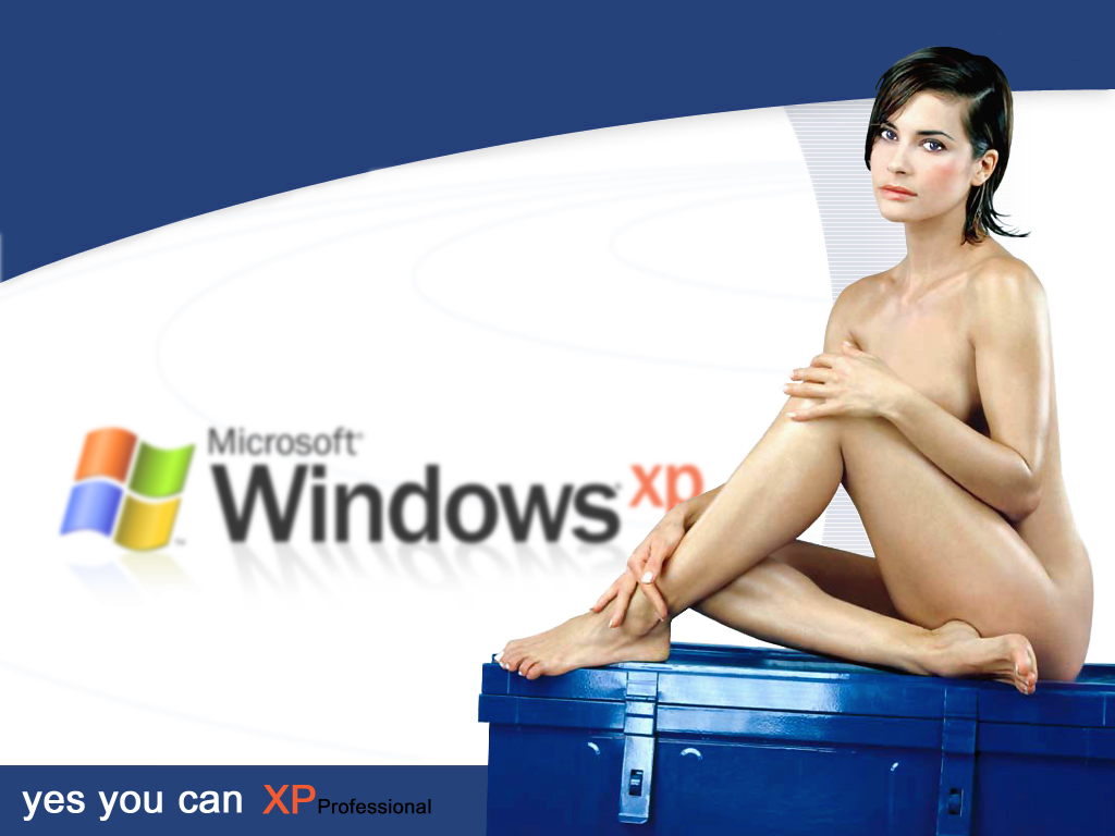 Fonds d'cran Informatique Windows XP Yes you can