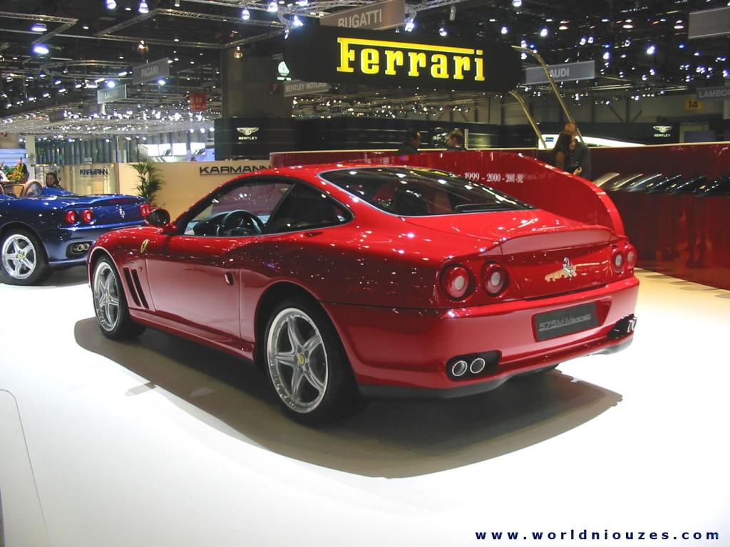 Wallpapers Cars Ferrari Ferrari 575 M Maranello Salon de Geneve 2003