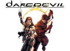Fonds d'cran Comics et BDs Daredevil & Elektra