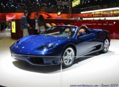 Fonds d'cran Voitures Ferrari 360 Modena Spider - Salon de Geneve 2003