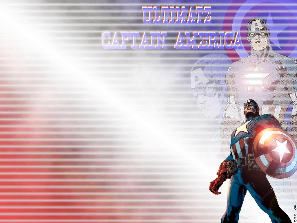 Wallpapers Comics Captain America Red's Wallpaper of Captain America 01