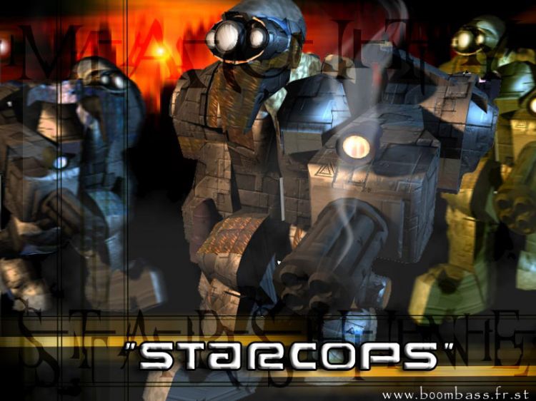 Fonds d'cran Fantasy et Science Fiction Robots STARSHINE COPS