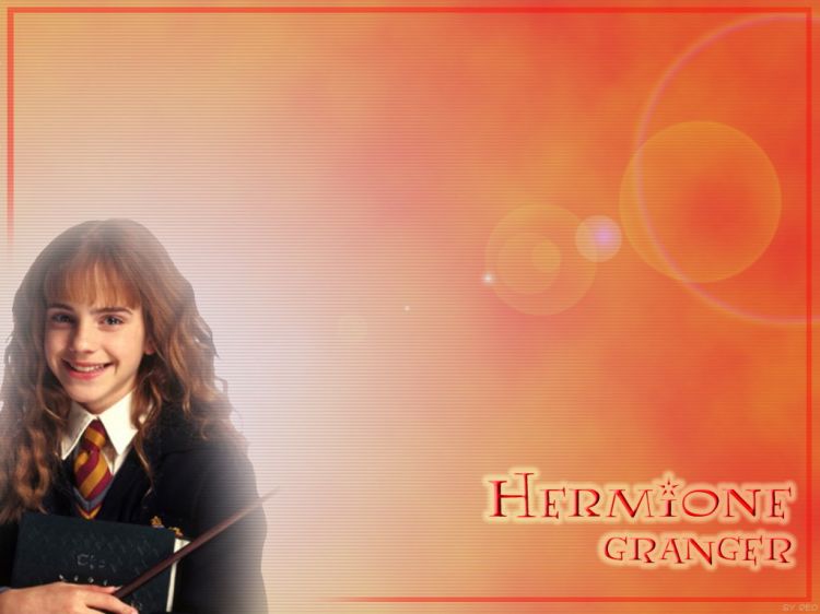 Fonds d'cran Cinma Harry Potter  l'Ecole des Sorciers (I) Red's Wallpaper of Hermione 01