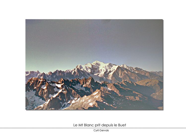 Wallpapers Nature Mountains Le Mont Blanc (4810m)