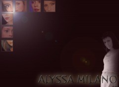 Fonds d'cran Clbrits Femme Red's Wallpaper of Alyssa Milano 02