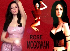 Fonds d'cran Clbrits Femme Rose MCGOWAN