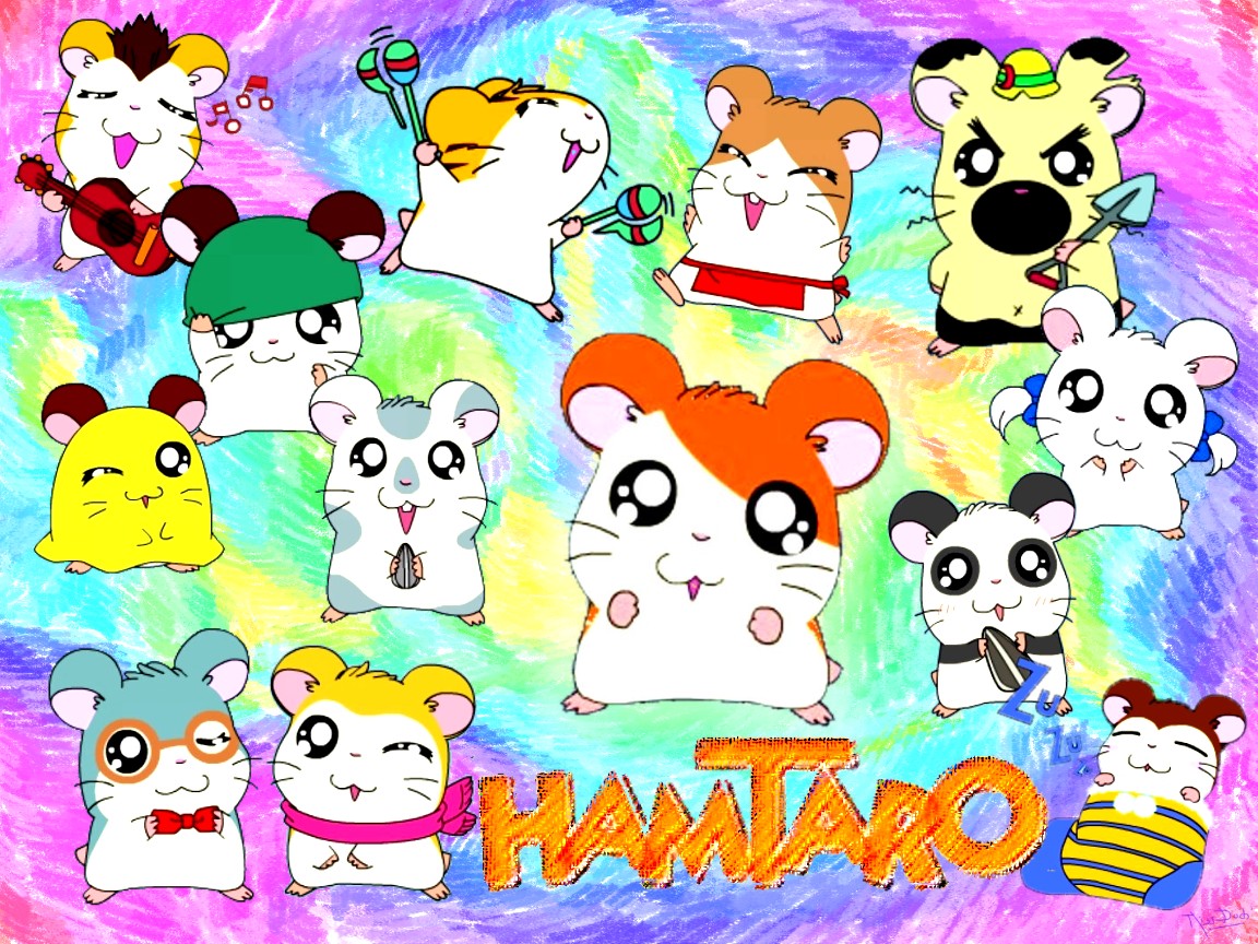 Fonds d'cran Dessins Anims Hamtaro Hamtaro et cie !!!