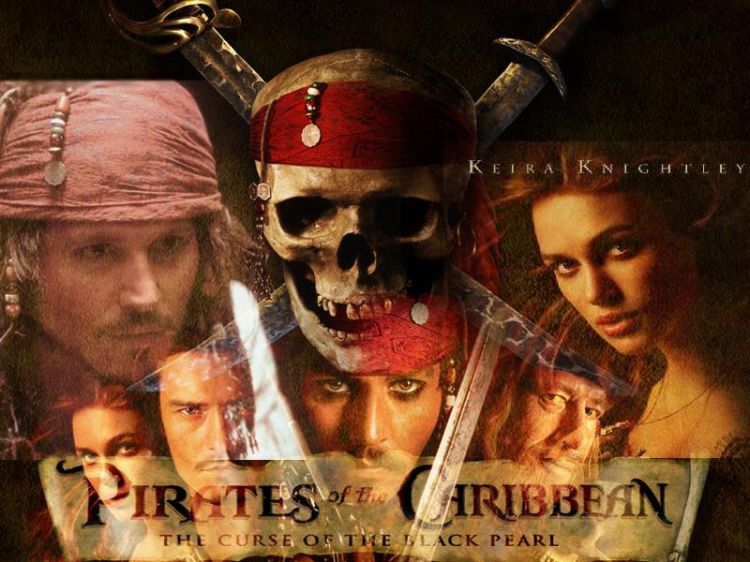 Fonds d'cran Cinma Pirates des Carabes, la Maldiction du Black Pearl pirates des caraibes