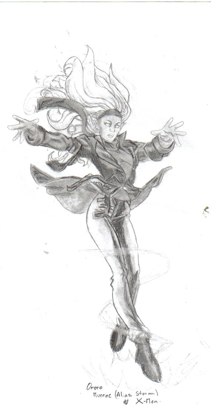 Wallpapers Art - Pencil Comics - Comics Storm, alias Ororo Munroe