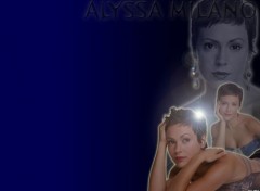 Fonds d'cran Clbrits Femme Red's Wallpaper of Alyssa Milano 03