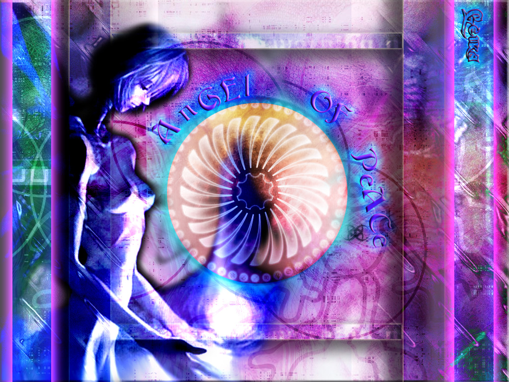 Wallpapers Digital Art Abstract Angel Of Peace