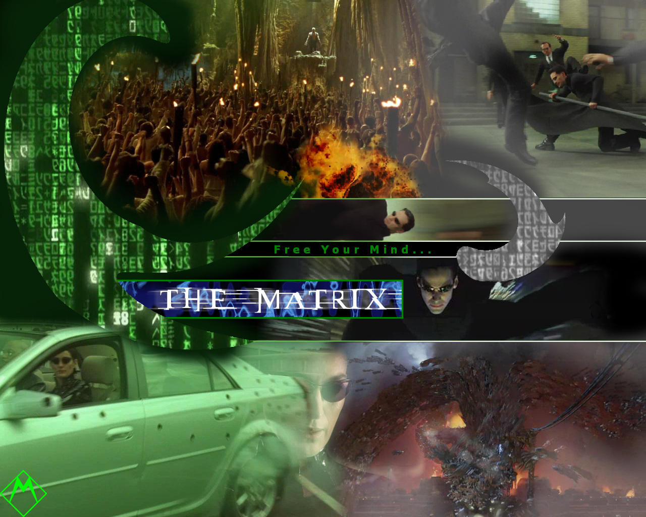 Wallpapers Movies Matrix 2 Reloaded The Matrix Reloaded