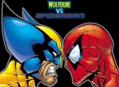 Wallpapers Comics Ruthay Wolverine Vs. Spiderman 01