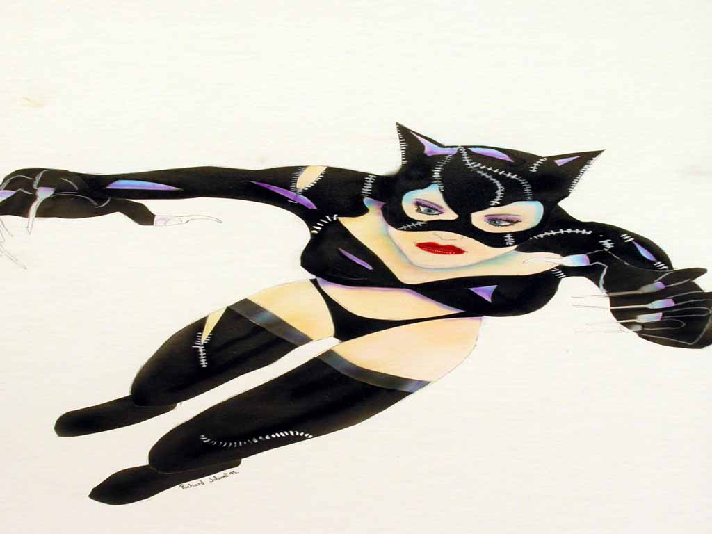 Fonds d'cran Art - Numrique Abstrait cat women