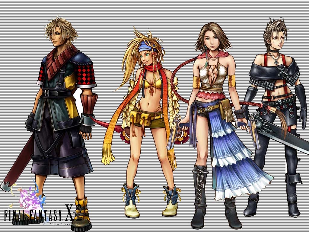 Wallpapers Video Games Final Fantasy X-2 FFX-2 le clbre RPG attendu ;)