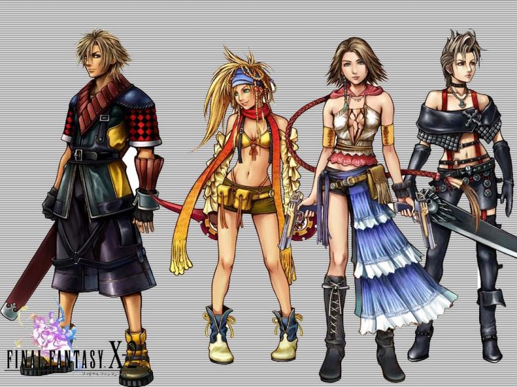 Wallpapers Video Games Final Fantasy X-2 FFX-2 le clbre RPG attendu ;)