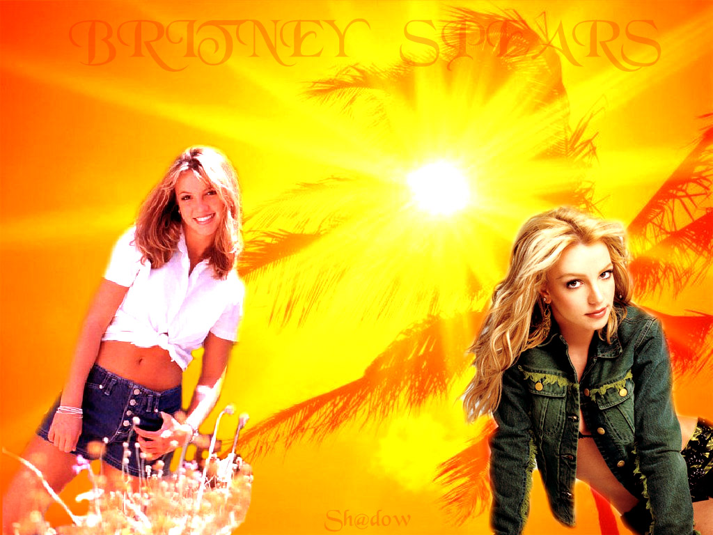 Fonds d'cran Musique Britney Spears Allez y elle est a vous ma Britney