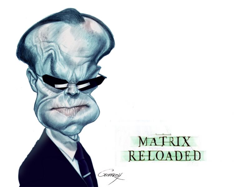 Wallpapers Movies Matrix 2 Reloaded agent_smith