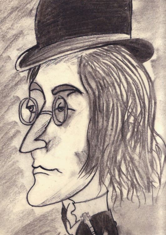 Fonds d'cran Art - Crayon Musique john lennon