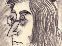 Fonds d'cran Art - Crayon john lennon