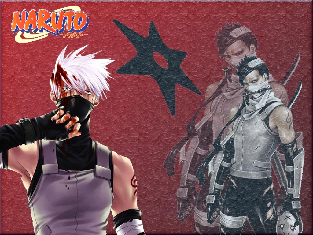 Wallpapers Manga Naruto Kakashi vs Zabuza