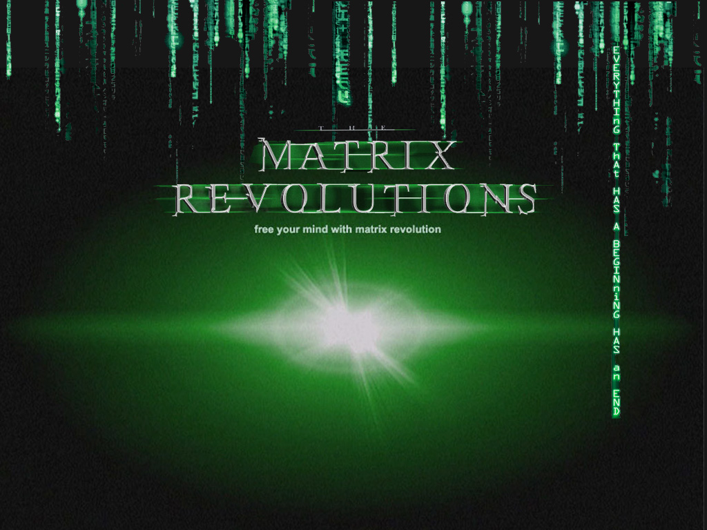 Fonds d'cran Cinma Matrix 3 Revolutions Affiche Perso!