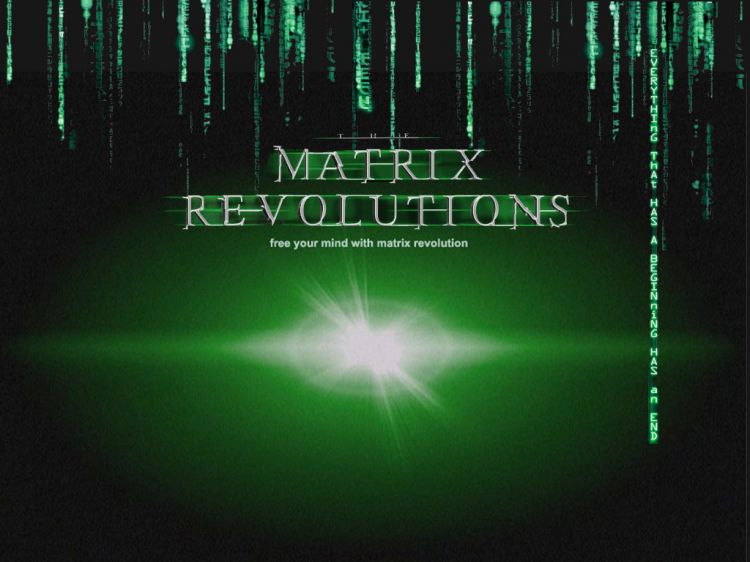 Wallpapers Movies Matrix 3 Revolutions Affiche Perso!