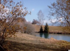 Fonds d'cran Nature Etang du Rocher