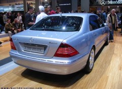 Wallpapers Cars Mercedes Classe S - Salon de Geneve 2003