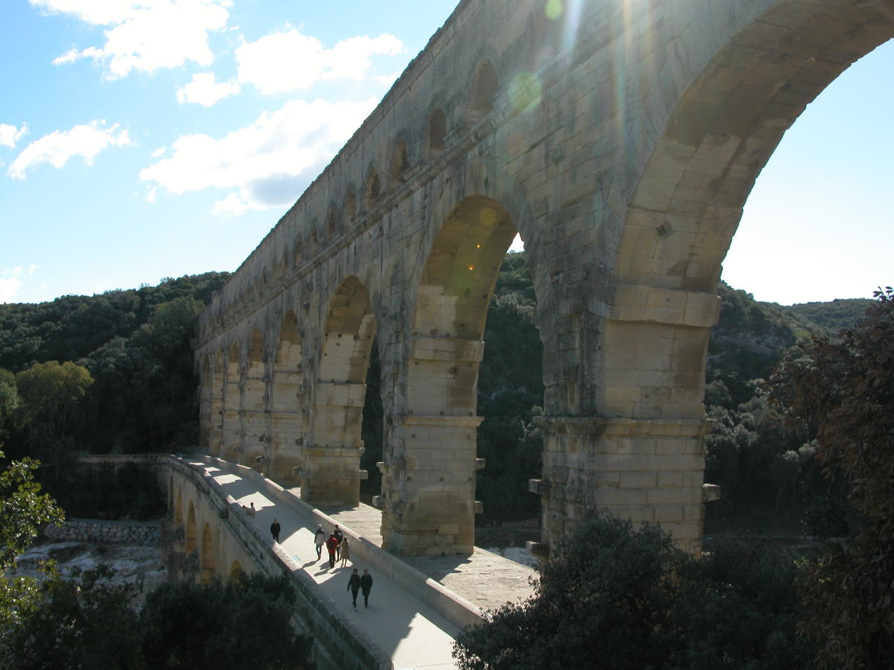 Fonds d'cran Constructions et architecture Ponts - Aqueducs Pont du Gard