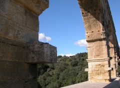 Fonds d'cran Constructions et architecture Arc du pont du Gard