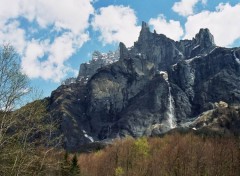 Fonds d'cran Nature Cirque du Fer  A Cheval (Hte Savoie)