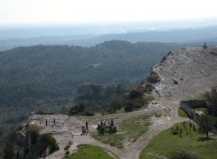 Fonds d'cran Voyages : Europe La Provence depuis les Baux