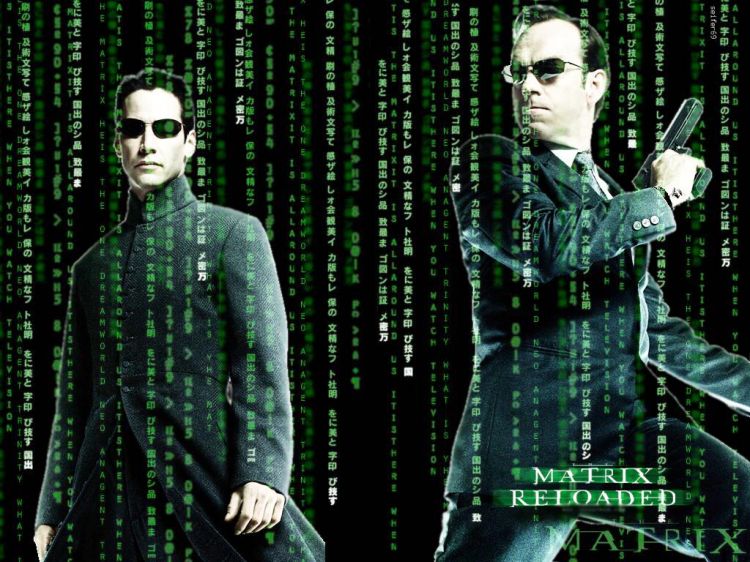 Wallpapers Movies Matrix 2 Reloaded MATRIX