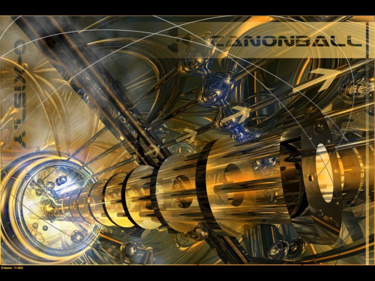 Wallpapers Digital Art Abstract Canonball