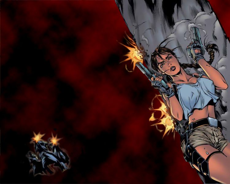 Wallpapers Comics Tomb Raider Pige!!