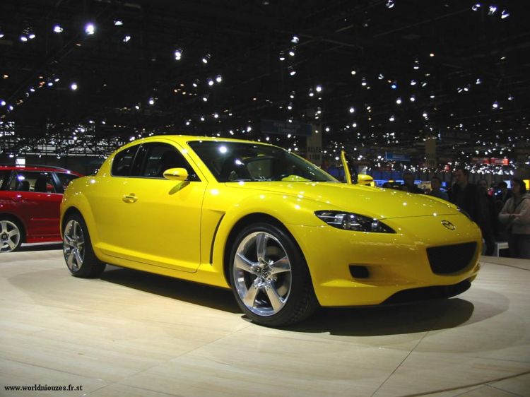 Fonds d'cran Voitures Mazda Mazda RX-8 - Geneve 2002