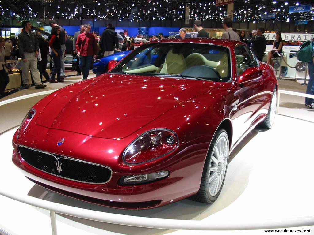 Wallpapers Cars Maserati Maserati 3200 GT - Geneve 2002