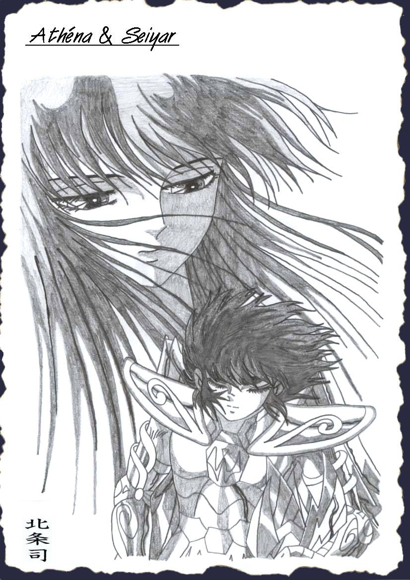 Wallpapers Manga Saint Seiya Athena-Seiyar